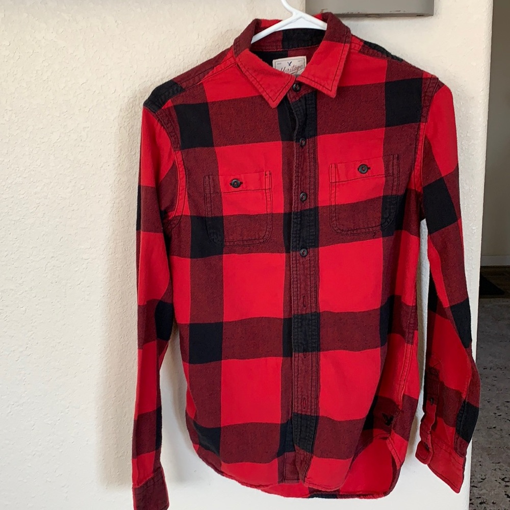Men’s XS American Eagle Flannel